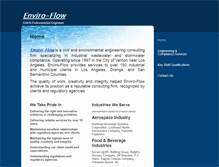 Tablet Screenshot of enviro-flow.org
